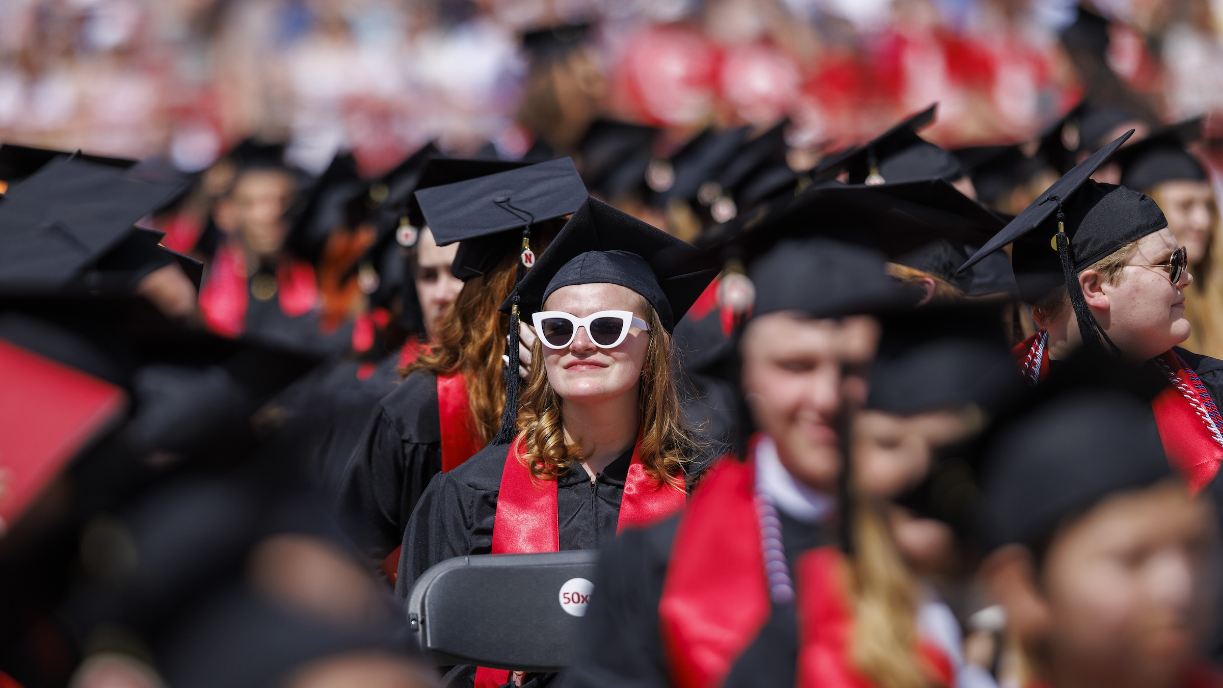 UNL undergraduate commencement in Memorial Stadium