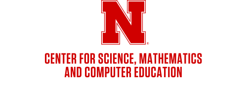 Logo for Center for Science, Mathematics, and Computer Eduation with big, red "N"