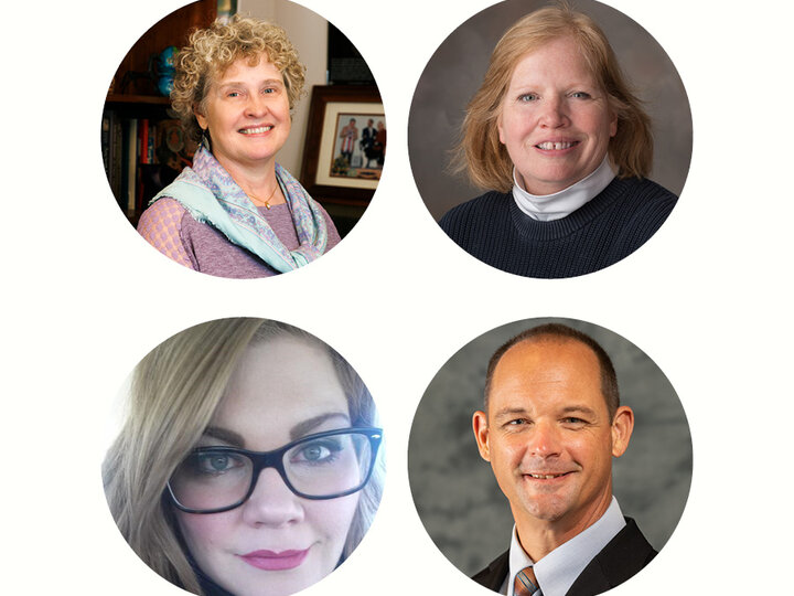 photo of Vanessa Gorman, Ann Tschetter, Angela Bolen, & Anthony Foreman