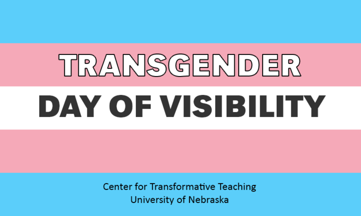 transgender flag with stripes of light blue, pink, white, pink, light blue.