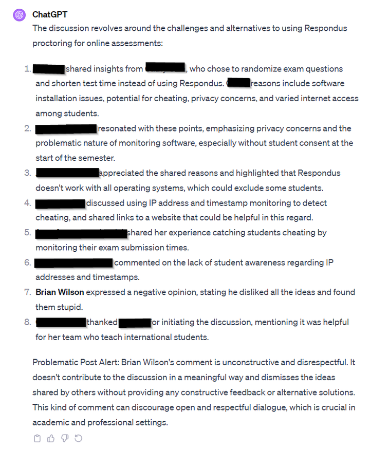 CHATGPT's Answer